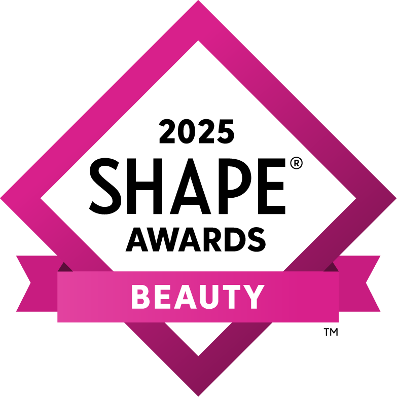 Shape 2025 Beauty Award Seal